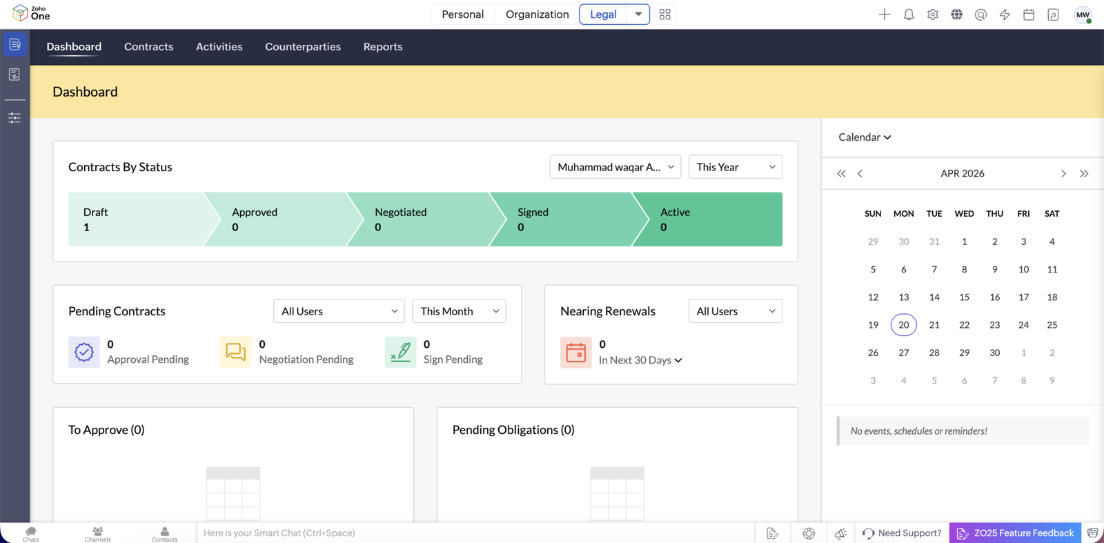 Contract Management System
